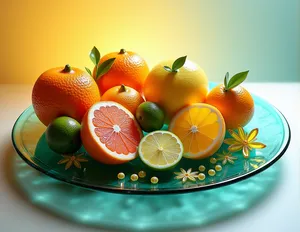 Citrus Plate
